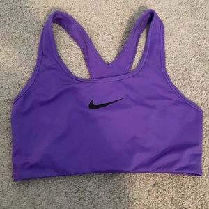 Purple Nike Sports Bra